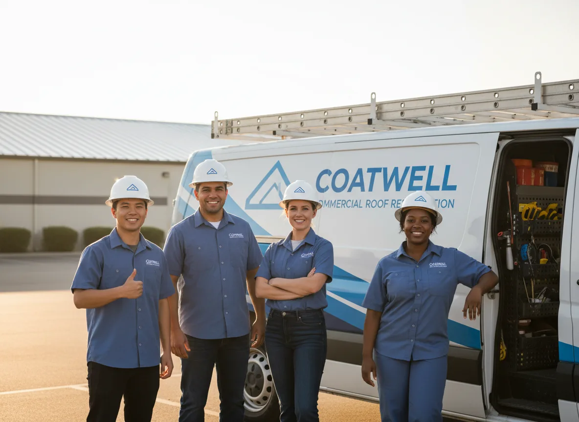 Commercial roof coating company in Colt, AR